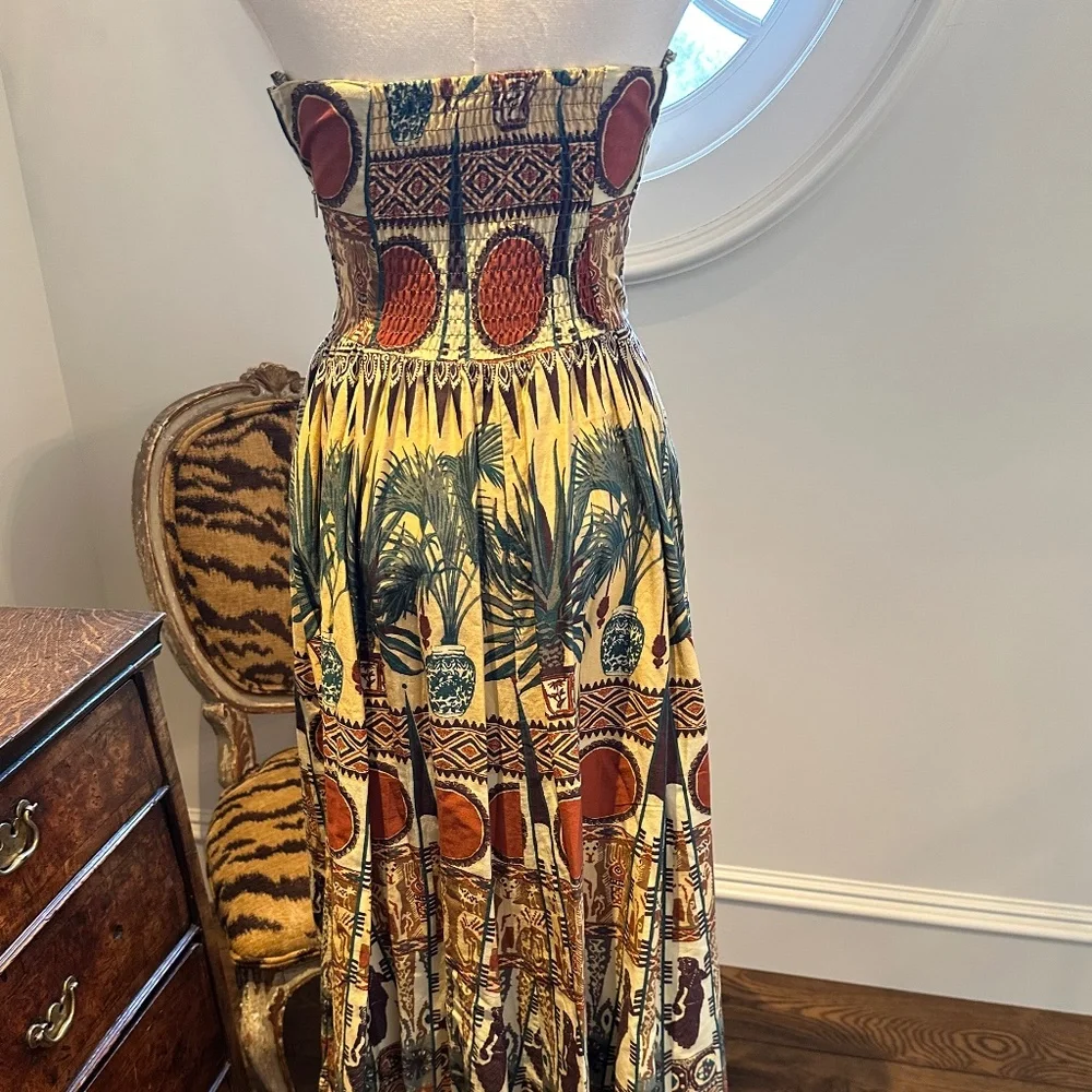 EMPORIO SIRENUSE Coptic Johanna midi dress 2 - Picture 10 of 16